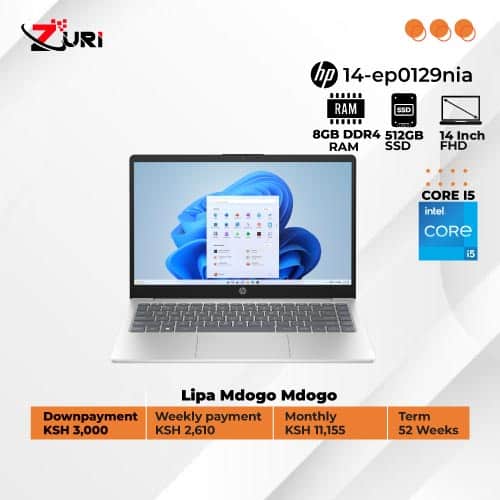 Lipa Pole Pole HP 14 ep0129nia Laptop Core i5 8GB RAM 512GB SSD 14" FHD Display