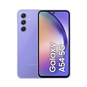 Samsung Galaxy A54 5G 8GB RAM 128GB ROM 6.4" Super AMOLED Display 50MP Triple Camera Android 13 One UI 5.1 5000mAh 25W Fast Charging Battery Hybrid Dual SIM