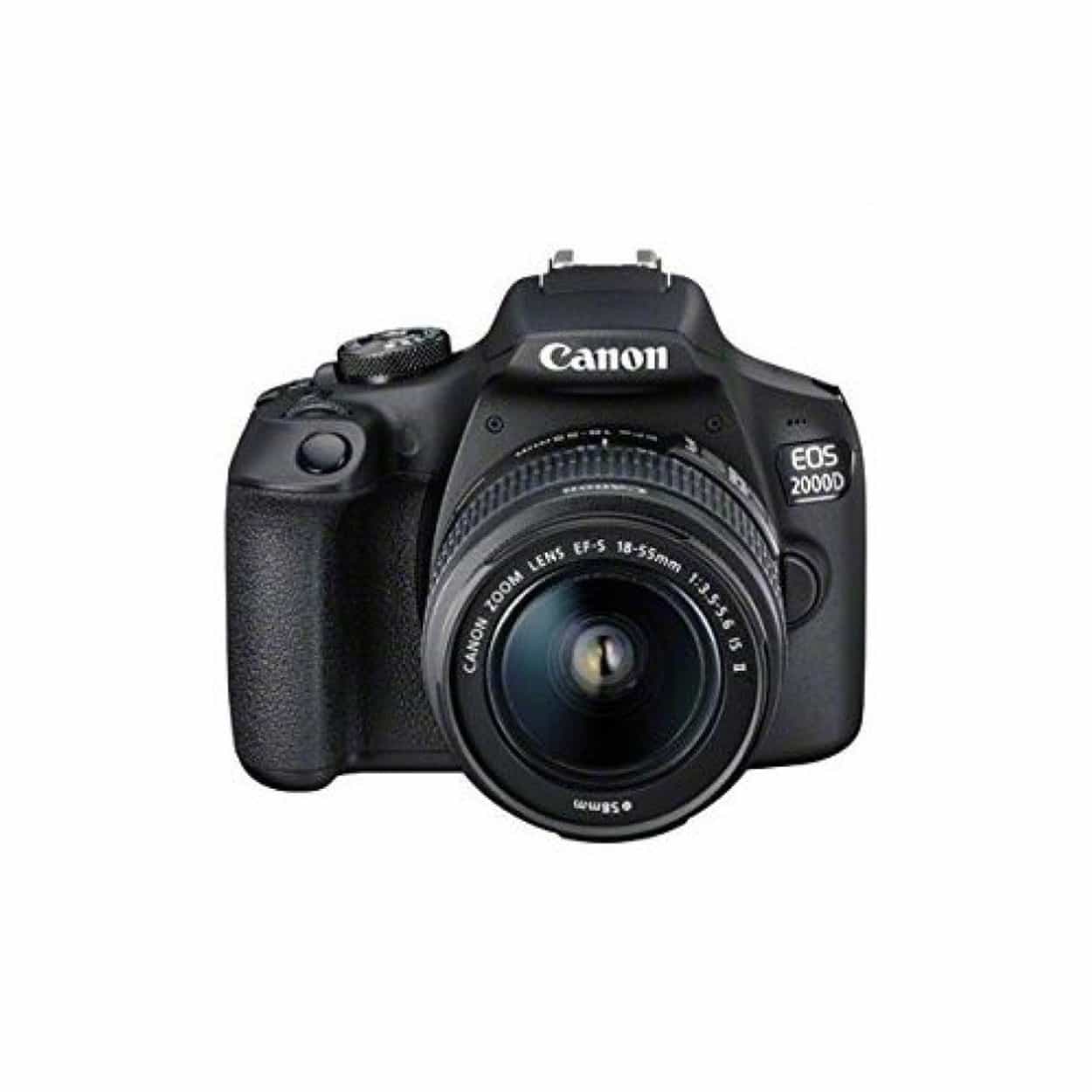 Canon EOS 2000D DSLR Camera with 18-55mm Lens