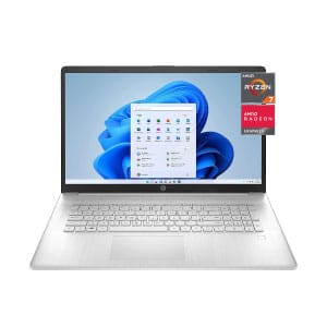 Hp 17 Ryzen 7 8GB RAM 256GB SSD 17.3" Full HD Display